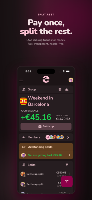 Split.rest Screenshot 1 of 6