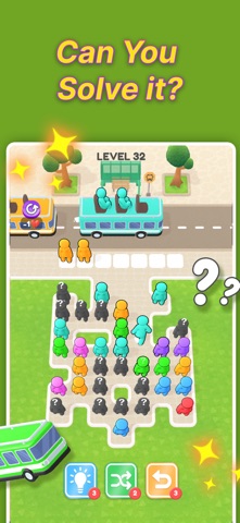 Color Bus Jam Puzzle iPhone screenshot
