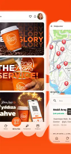 Gloria Jean's Coffees Türkiye iPhone Ekran Görüntüsü 3