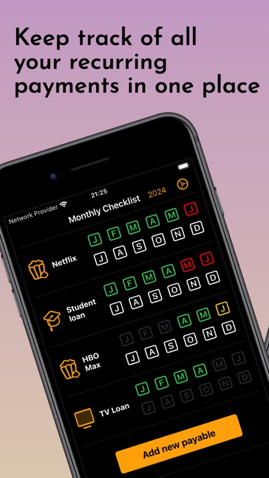 #1. Monthly Checklist (iOS) От: Zoltan Daniel Torok
