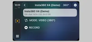 Insta360 Remote for CarPlay screenshot 1