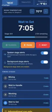 Bone Cement Timer screenshot 4