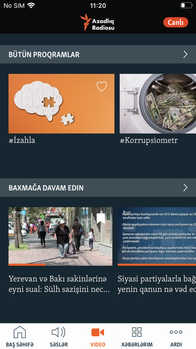 AzadlıqRadiosu Screenshot