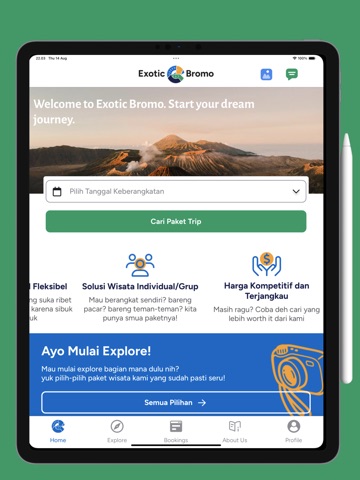 Exotic Bromo iPad screenshot 1