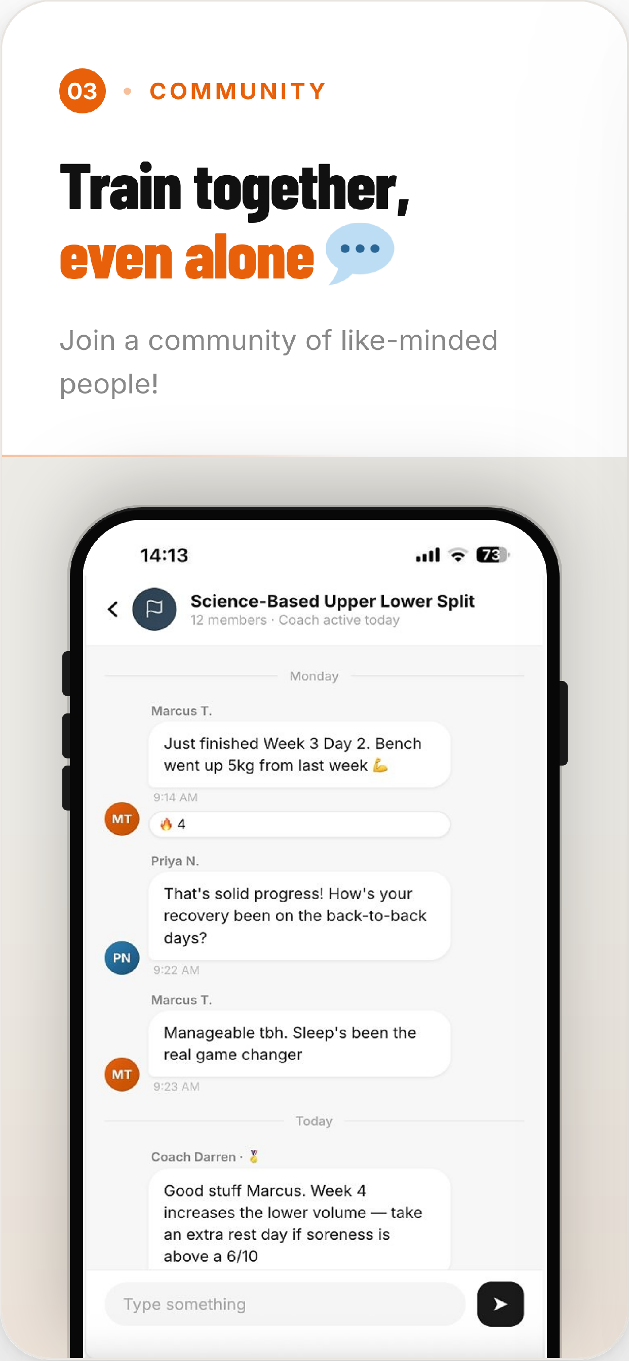Trive: Gym Workout & Gain Log screenshot 3
