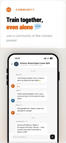 Trive: Gym Workout & Gain Log screenshot