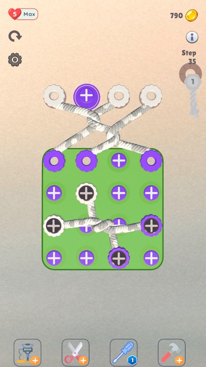 Screw Tangle Rope : Nuts&Bolts screenshot-7