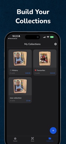 Sports Card Scanner: Stakks iPhone screenshot