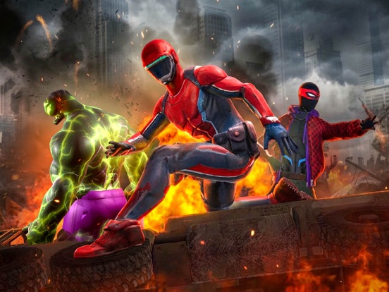 Super hero justice war league