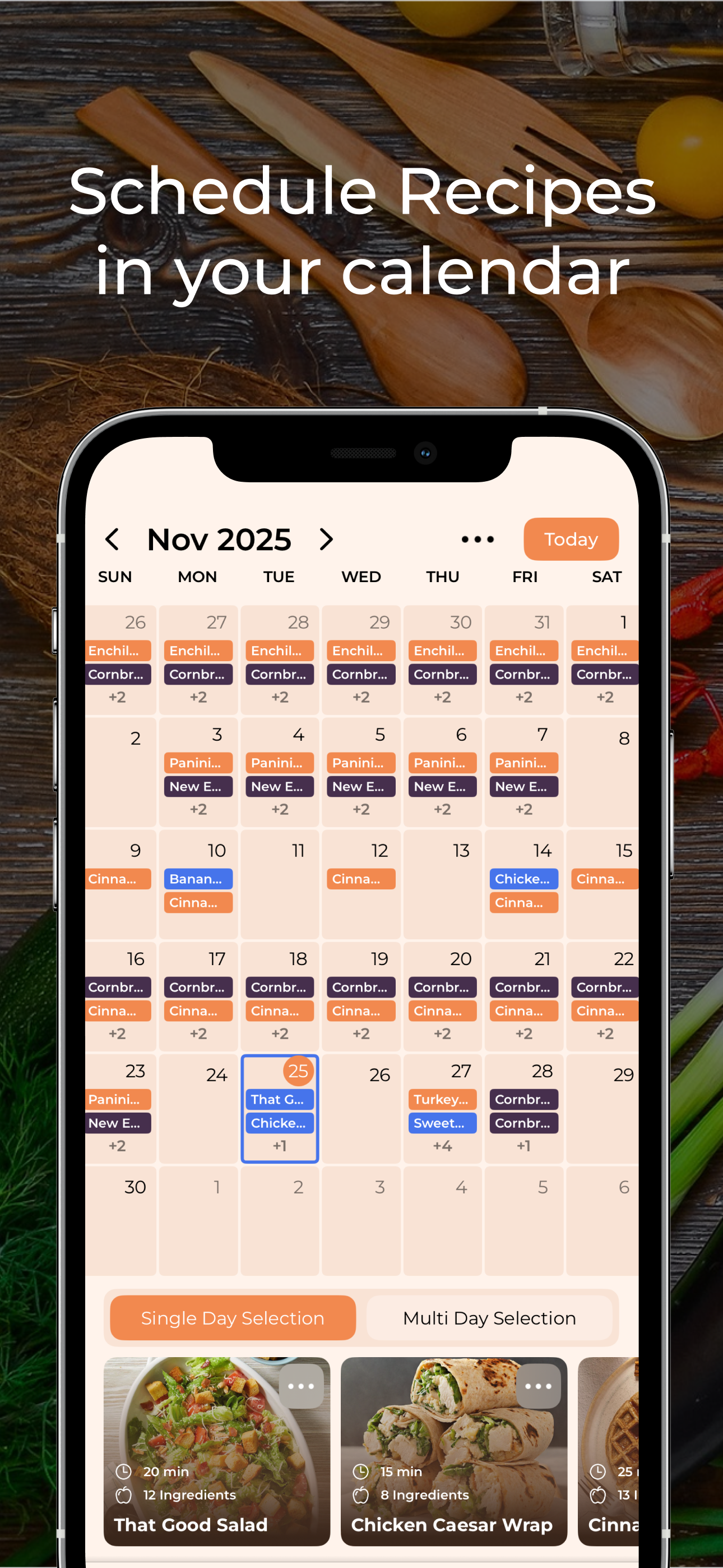 TastySpread - Meal Planner screenshot 5