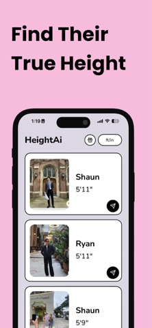 HeightSnap Screenshot 1 of 4