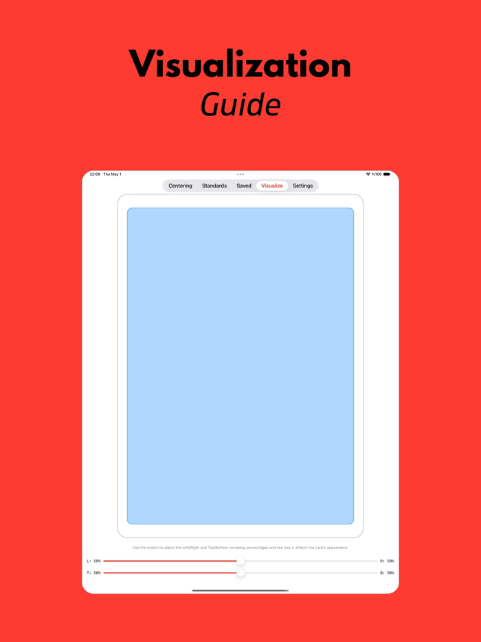 Card Centering Calculator CCC