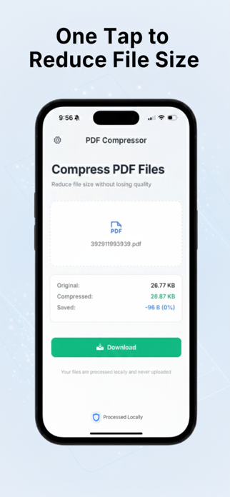 PDF Compressor – Reduce Size Screenshot 2 of 4