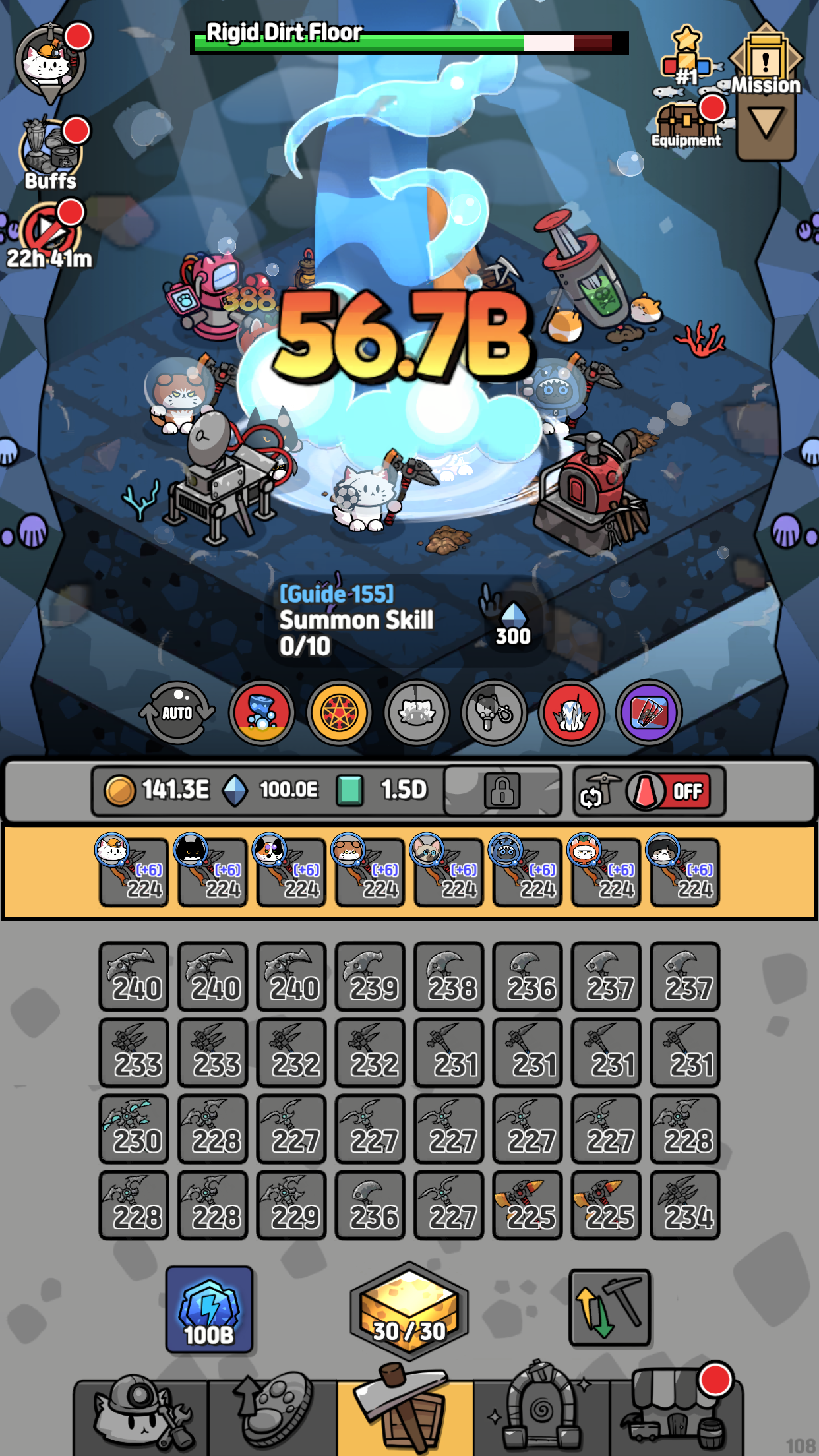 Cat Mine : Idle RPG