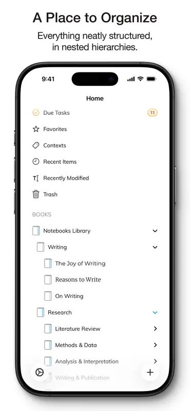 Notebooks: Write and Organize screenshot 3 of 7