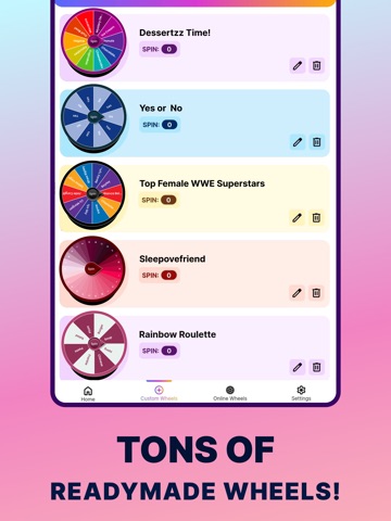 Spin The Wheel - Happy Wheels iPad screenshot