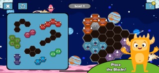 Cute Monster Block Puzzle Screenshot 1 of 8