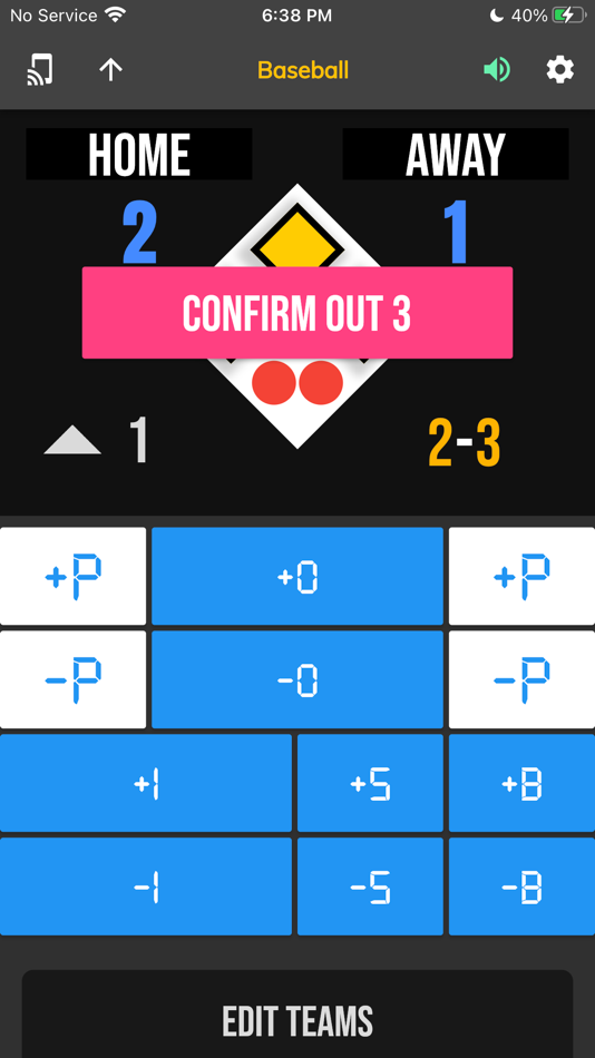 #7. BT Baseball Controller (iOS) By: The Basketball Temple LLC