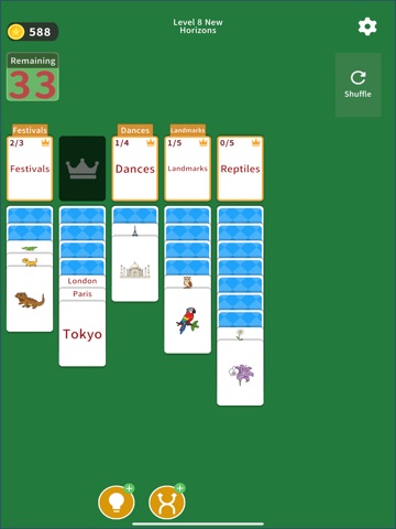 Word Solitaire: Card Games iPad screenshot