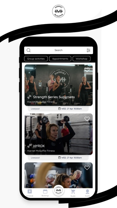 Harriet McGuffie Fitness iPhone screenshot