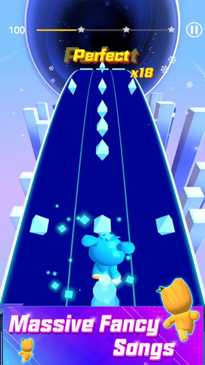 Cyber Rolling Ball Music Game screenshot-5