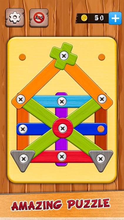 Wood Nuts & Bolts Screw Master