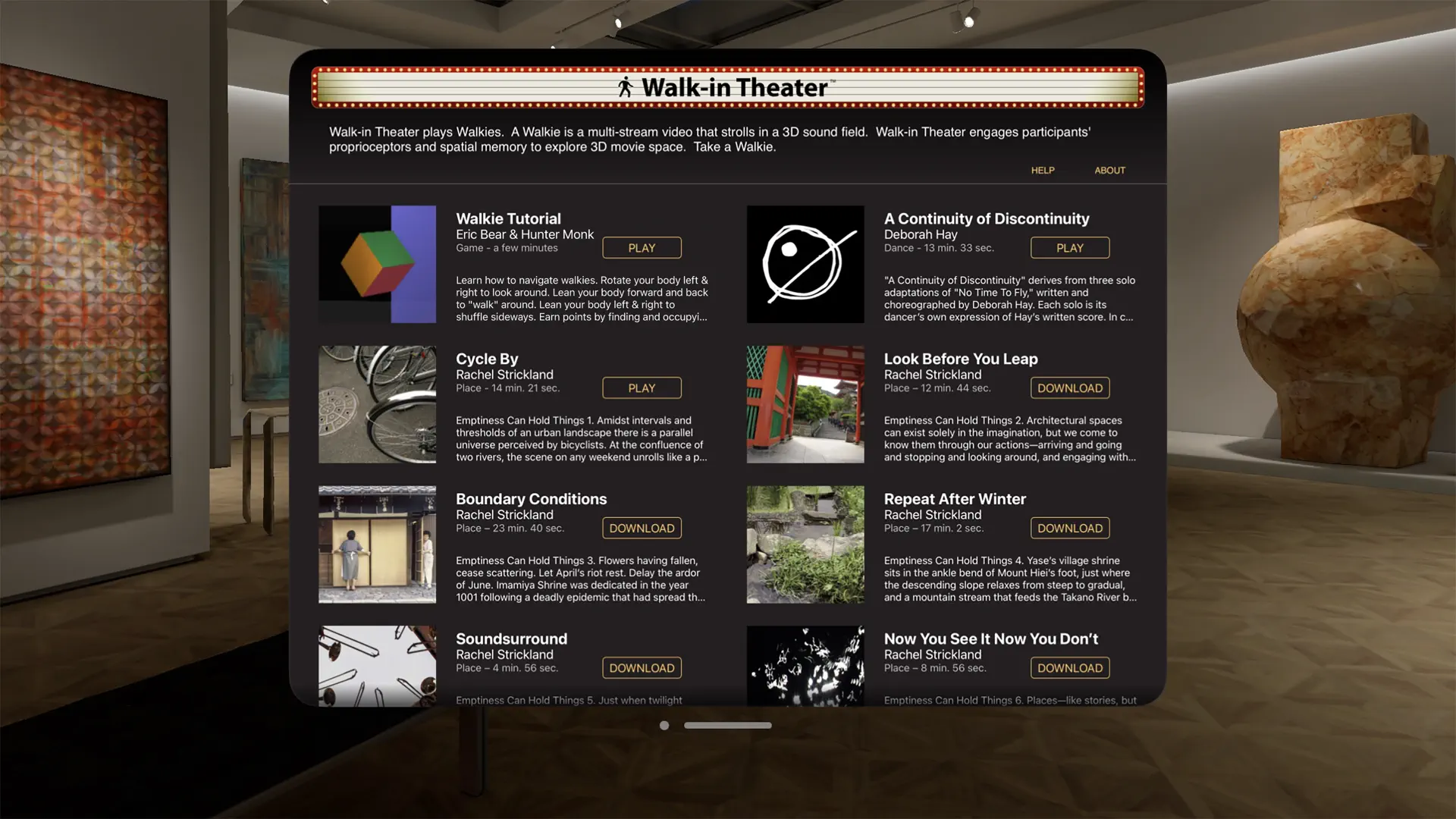 Walk-in Theater screenshot