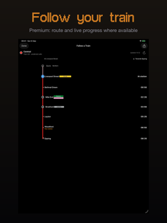 TubeBoard: Live Departures screenshot 9