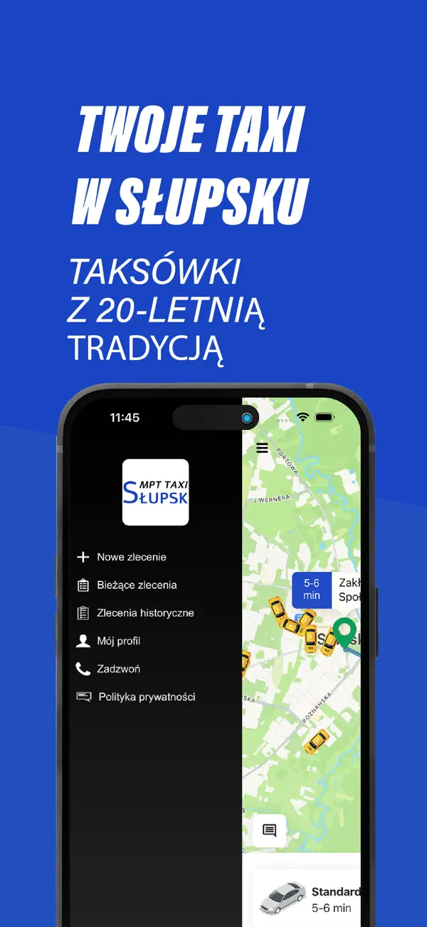 Screenshot #1 pour MPT Taxi Słupsk