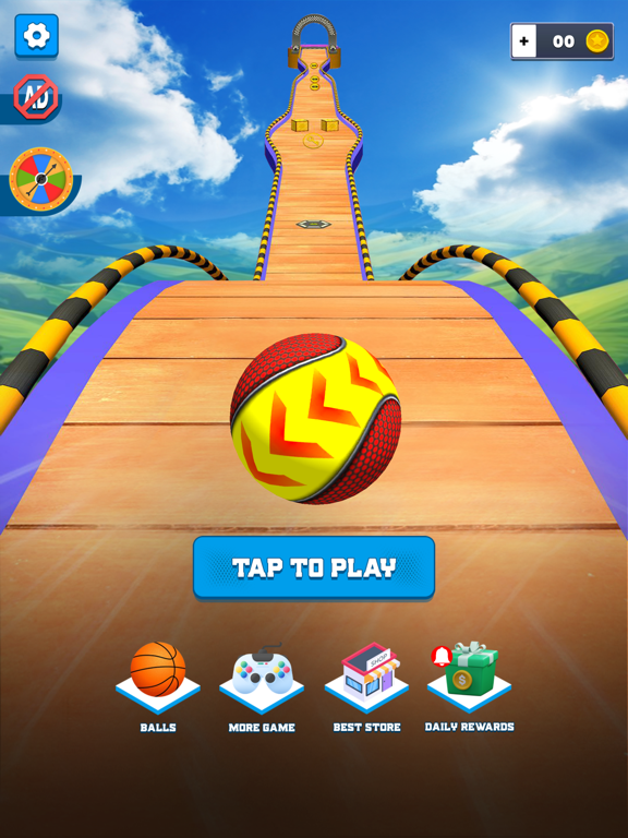 Rolling Sky: Balls Racing Game iPad screenshot