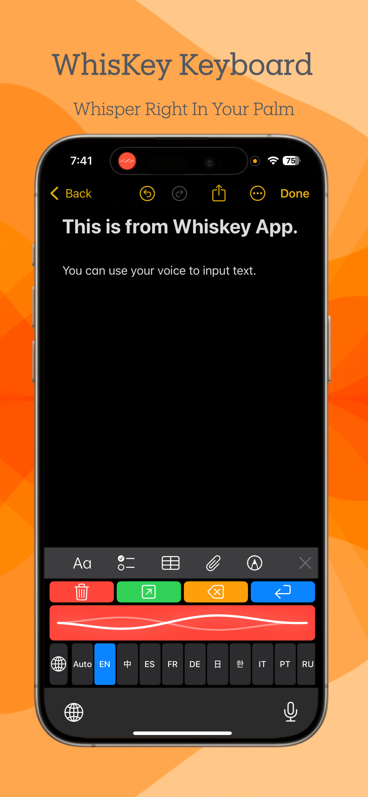 WhisKey - AI Keyboard
