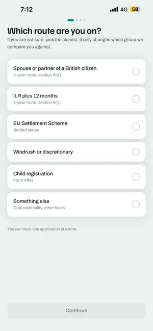 UK Naturalisation Tracker screenshot 4