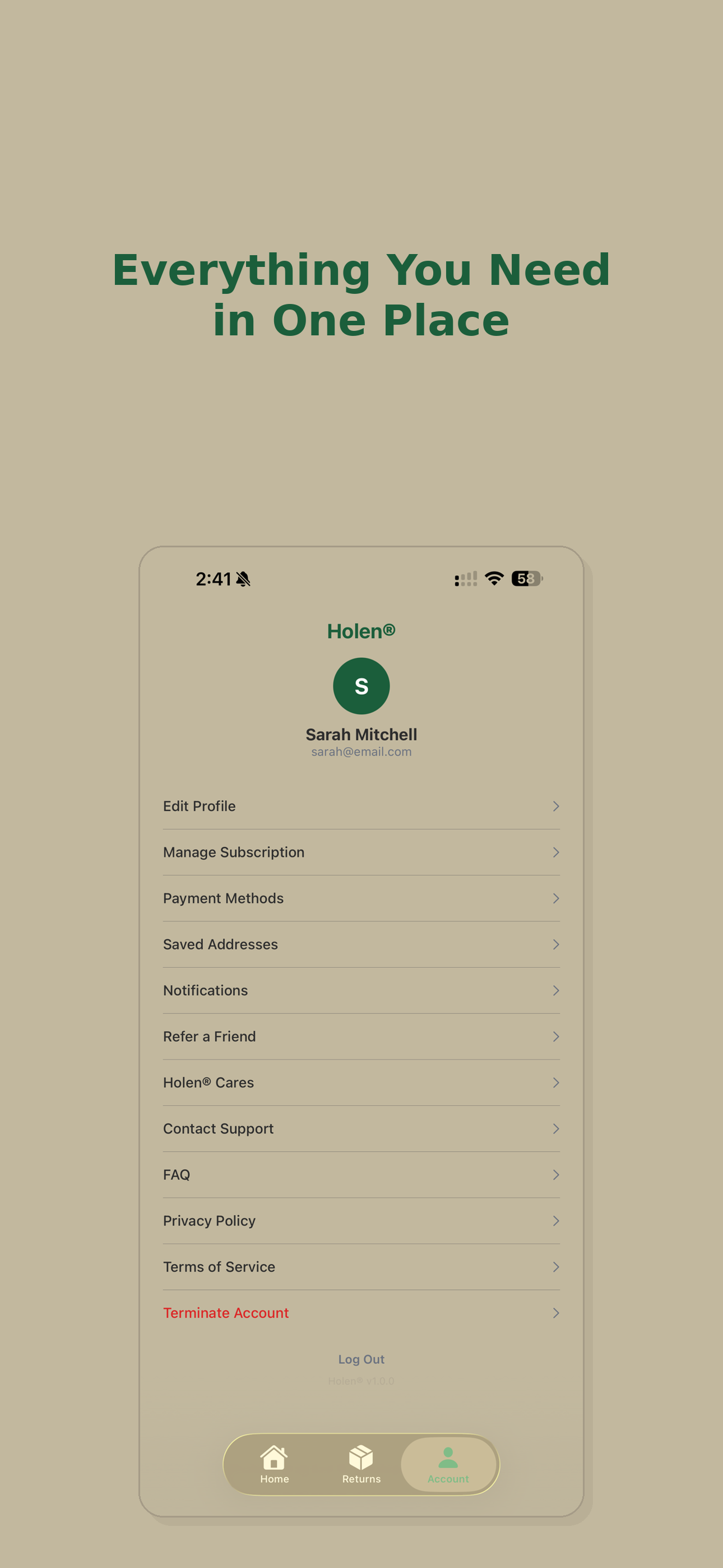 Holen screenshot 5