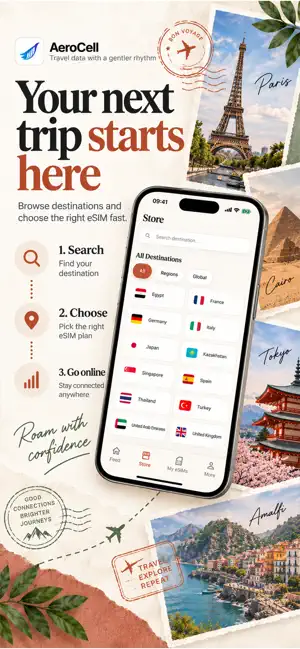 AeroCell: Affordable eSIMs screenshot 2