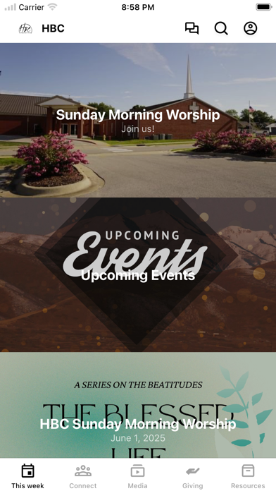 Screenshot #1 pour Heritage Baptist Church - AR