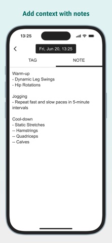 TagTimes – One Tap Time Log Screenshot 6 of 10