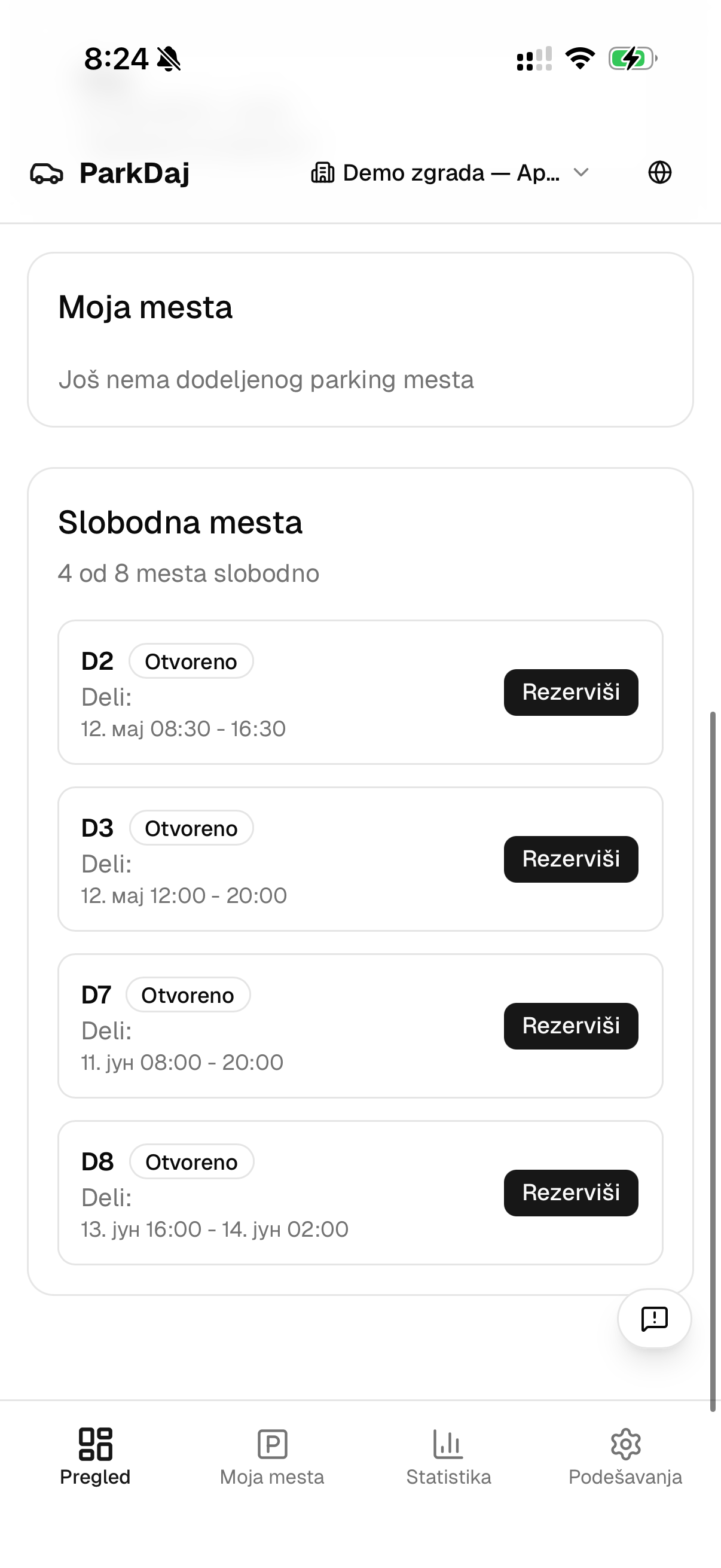 ParkDaj — Tvoje parking mesto
