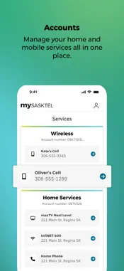 mySASKTEL screenshot 4