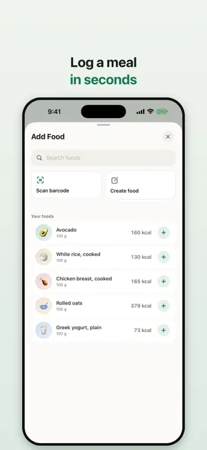 Calorie Deficit & Food Diary screenshot 2