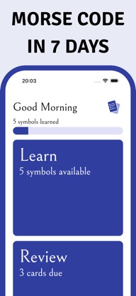 Learn Morse Code: Ditty screenshot 1