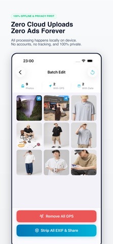 Exif Editor: Clean Photo GPS screenshot