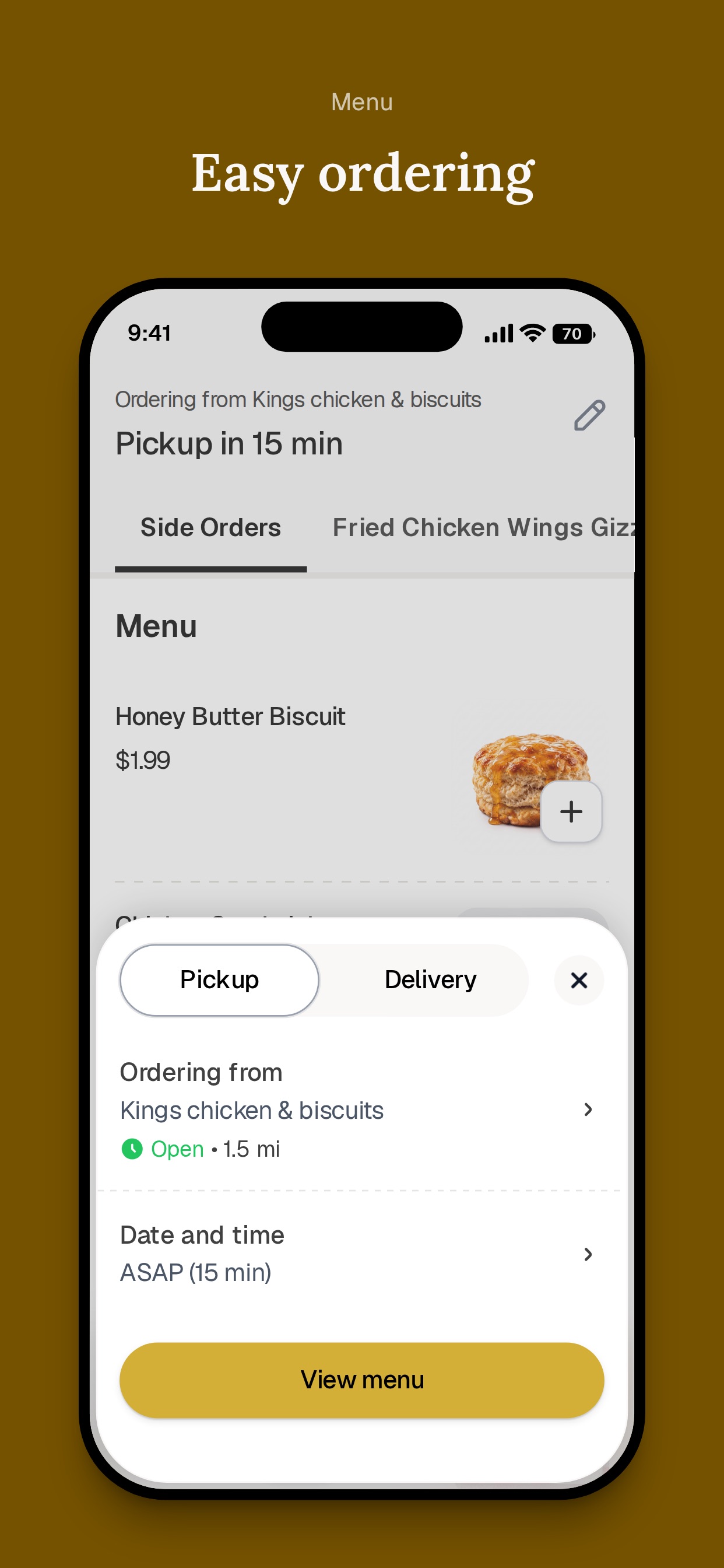 Screenshot 3 of Kings chicken & biscuits