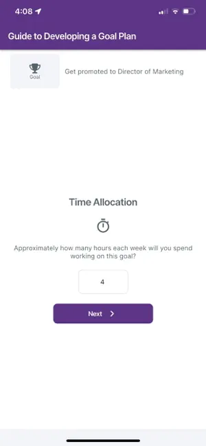PursuitPal Goal Copilot screenshot 4