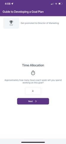 PursuitPal Goal Copilot screenshot