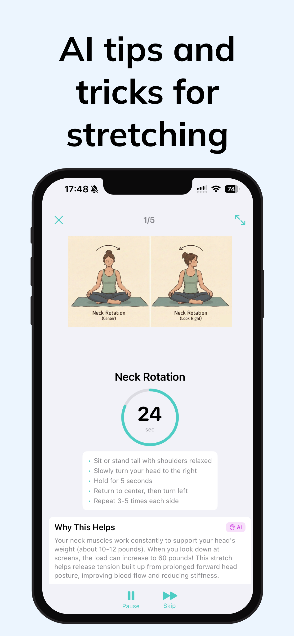 Stretch & Posture Reminder