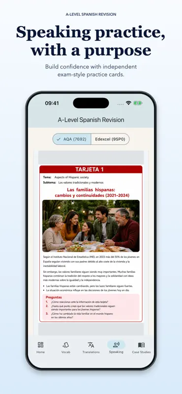 A-level Spanish Revision screenshot 3 of 6
