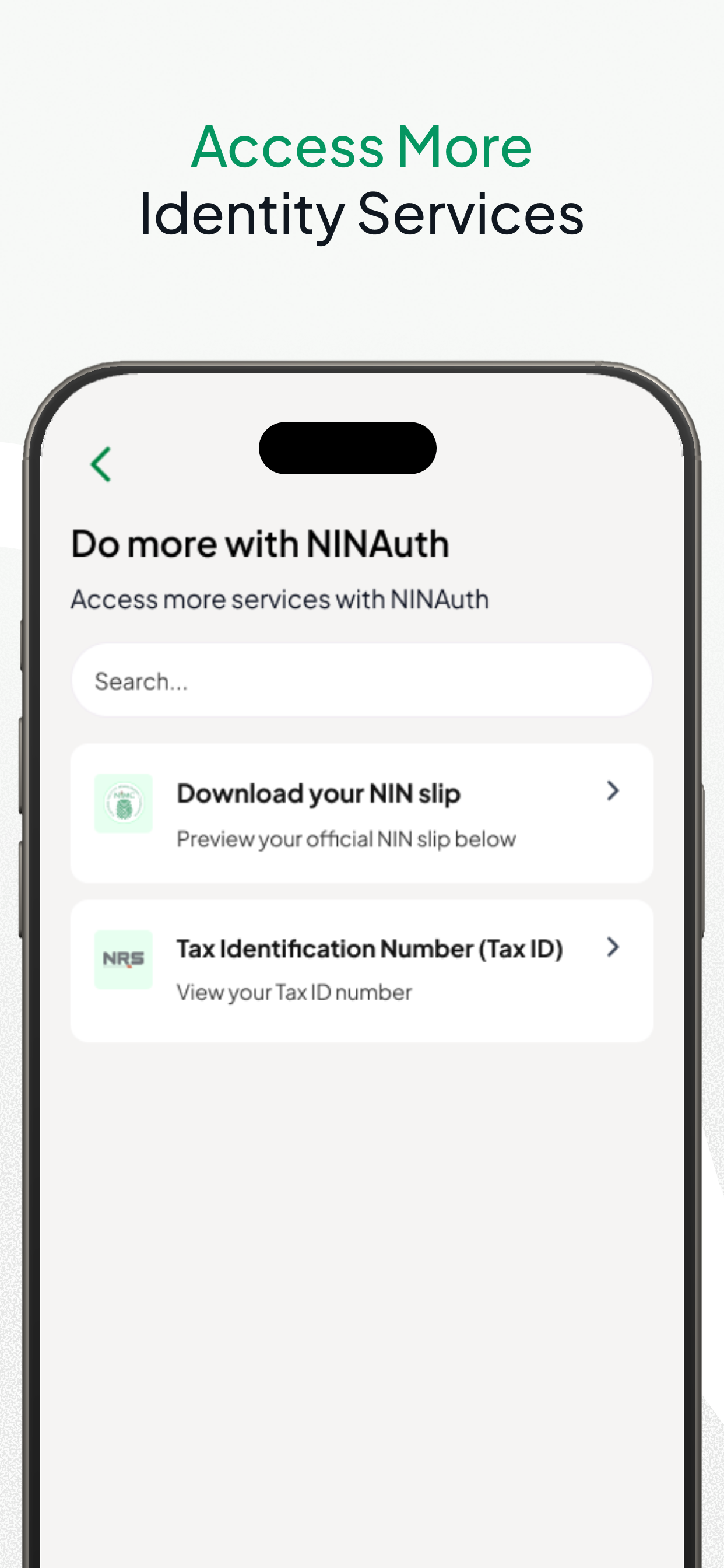 NINAuth screenshot 3
