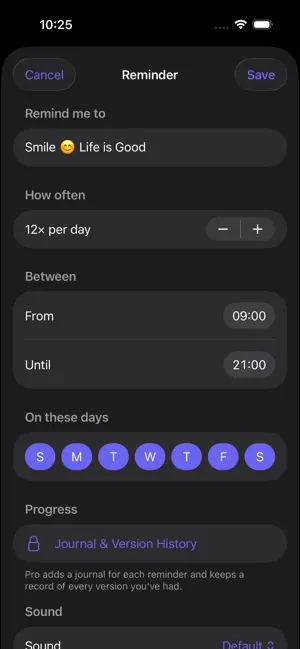 Random Reminders: screenshot 3