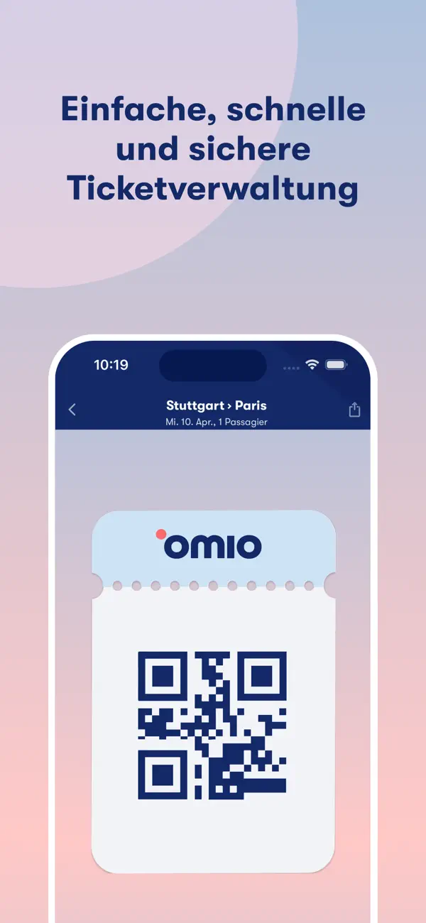 Omio: Travel by Train, Bus, Fly iPhone App Screenshot 3 – Reisen