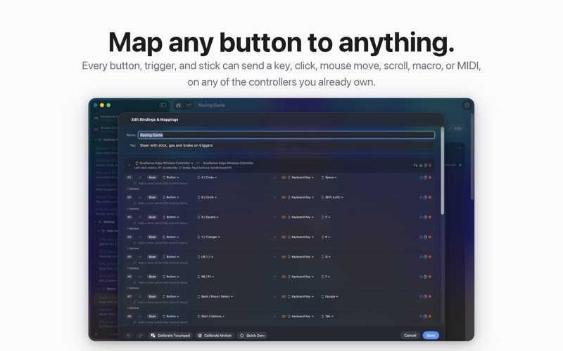 InputConfig screenshot
